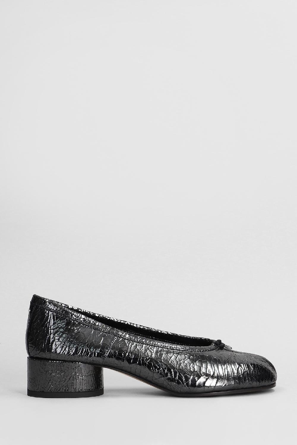 Deliberti Maison Margiela Ballerine tabi in pelle nera cod. 406301 - Deliberti The Luxury Shopping
