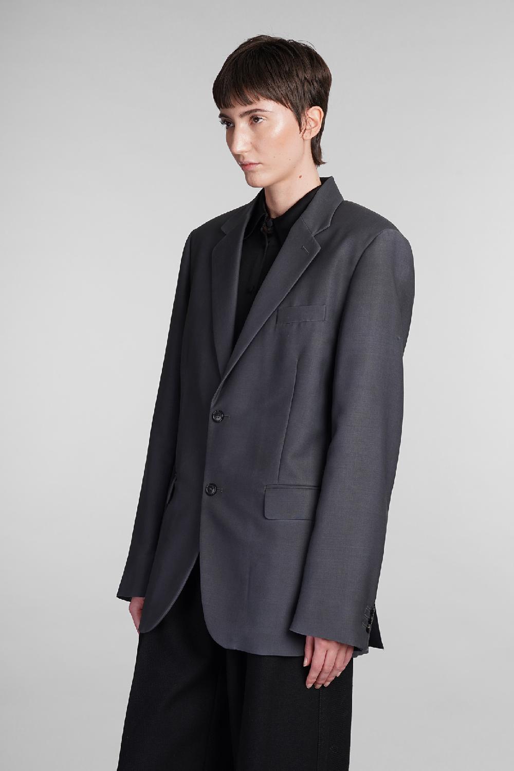 Deliberti Maison Margiela Blazer In Lana Grigia Cod. 409847 - Deliberti The Luxury Shopping