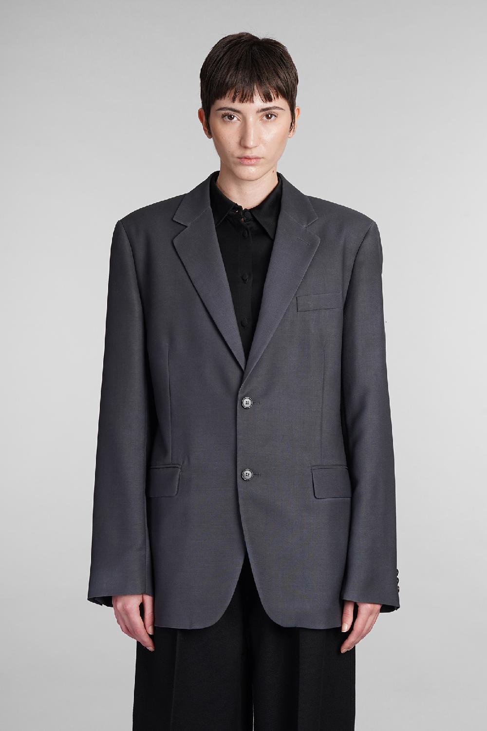 Deliberti Maison Margiela Blazer in lana grigia cod. 409847 - Deliberti The Luxury Shopping