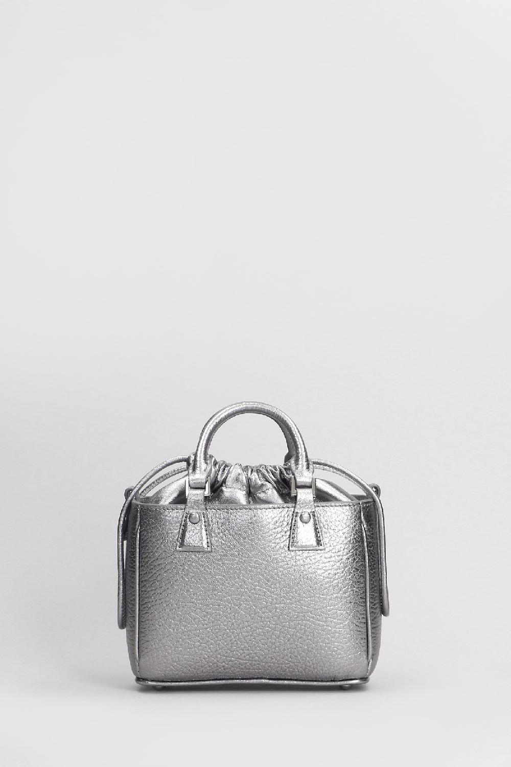 Deliberti Maison Margiela Borsa A Spalla 5ac In Pelle Argento Cod. 406311 - Deliberti The Luxury Shopping