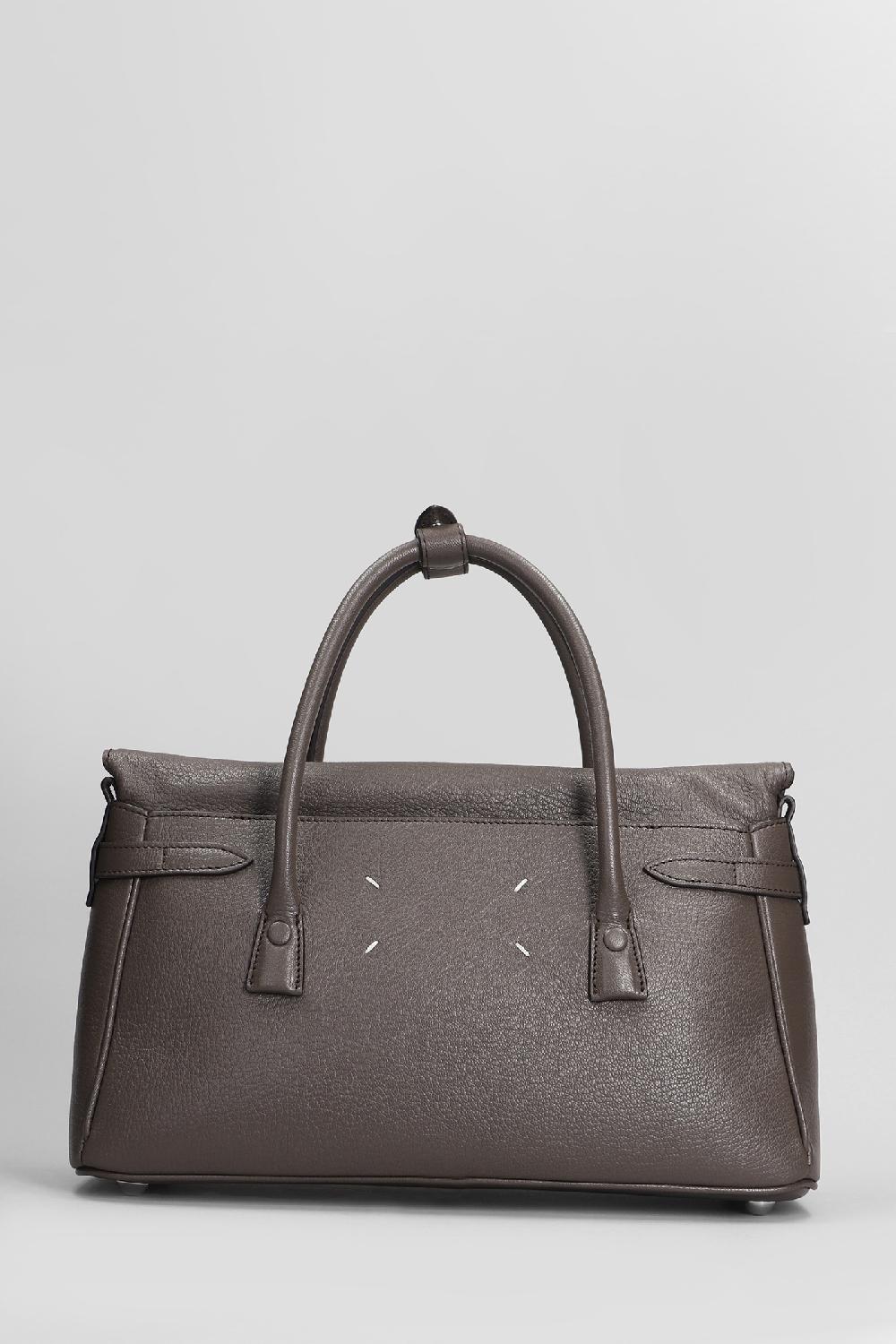 Deliberti Maison Margiela Borsa A Spalla 5ac In Pelle Grigia Cod. 406313 - Deliberti The Luxury Shopping