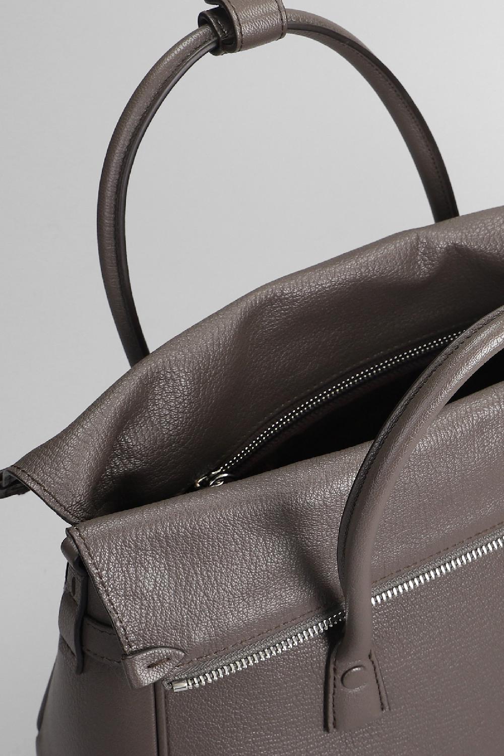 Deliberti Maison Margiela Borsa A Spalla 5ac In Pelle Grigia Cod. 406313 - Deliberti The Luxury Shopping