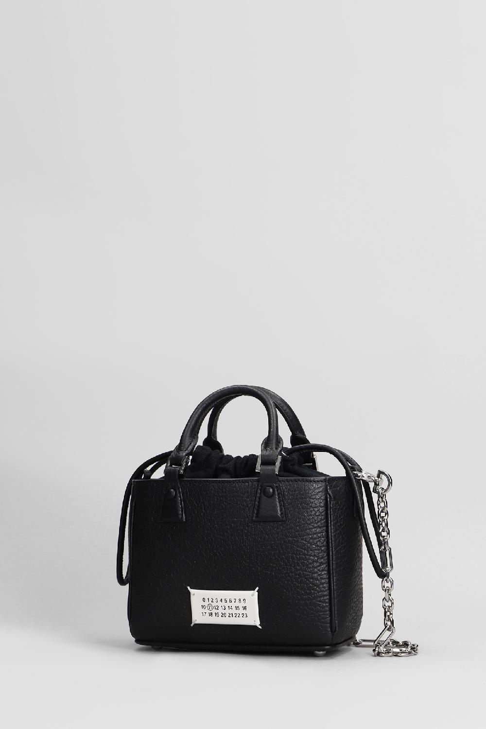 Deliberti Maison Margiela Borsa A Spalla 5ac In Pelle Nera Cod. 406312 - Deliberti The Luxury Shopping