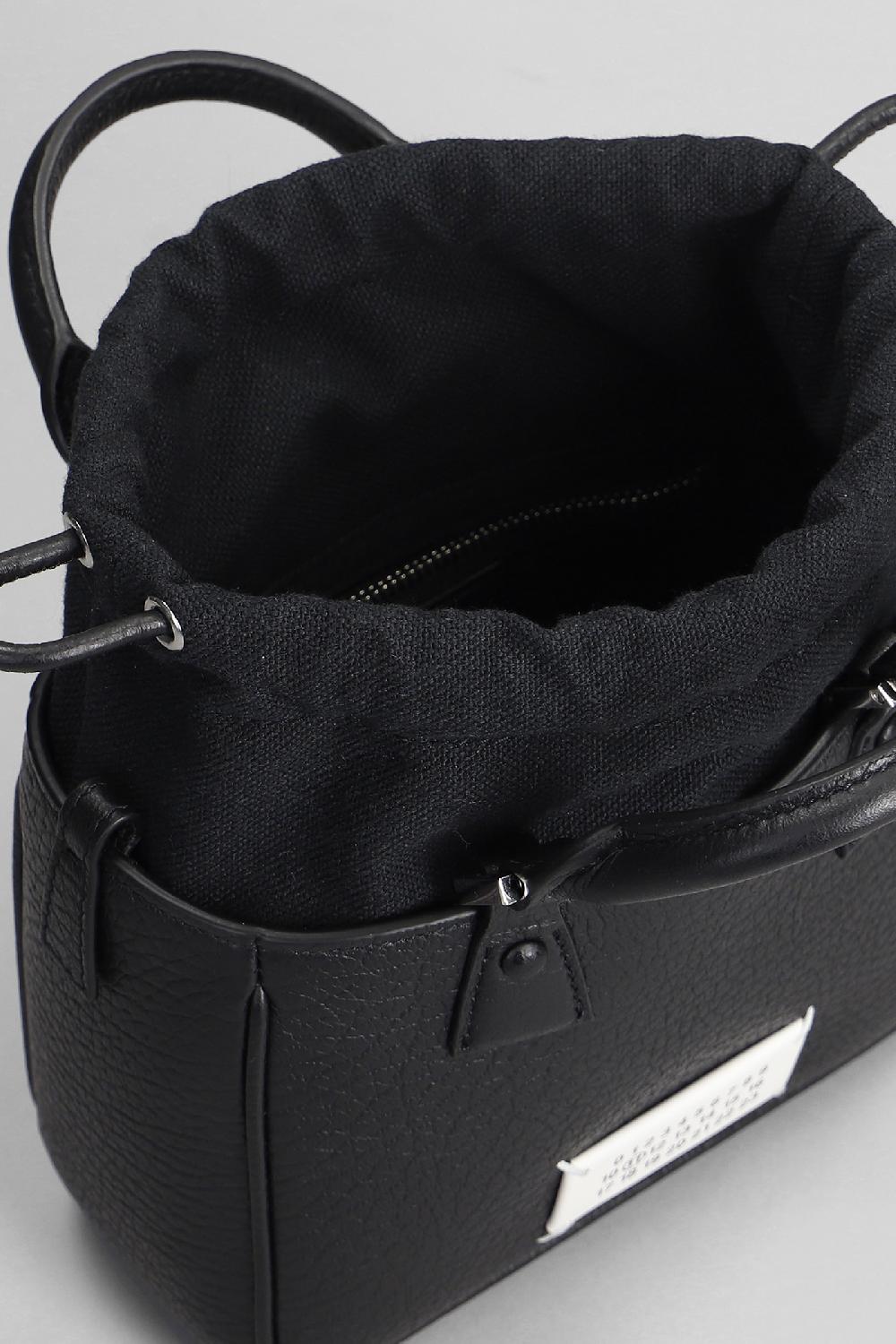 Deliberti Maison Margiela Borsa A Spalla 5ac In Pelle Nera Cod. 406312 - Deliberti The Luxury Shopping