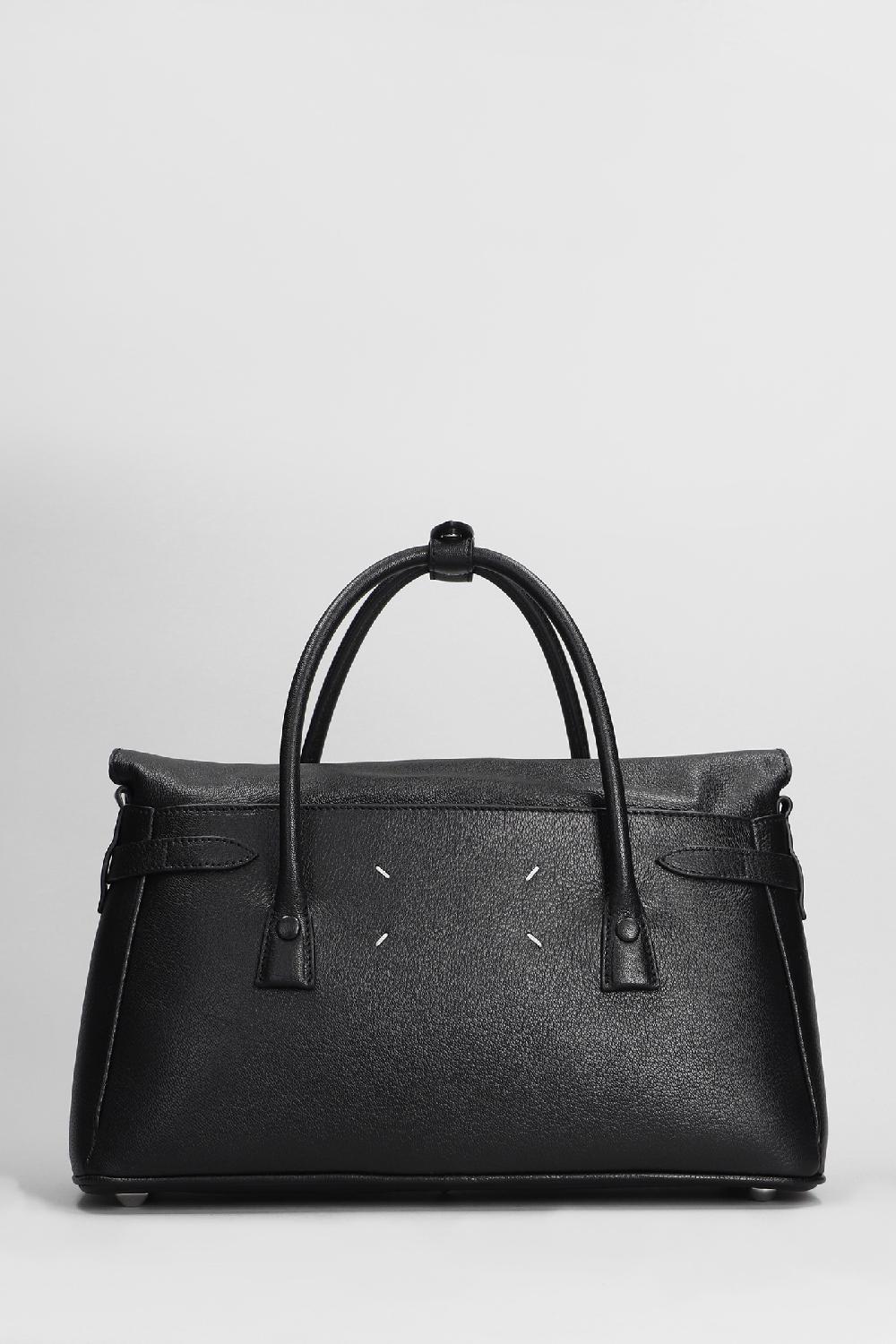 Deliberti Maison Margiela Borsa A Spalla 5ac In Pelle Nera Cod. 406314 - Deliberti The Luxury Shopping