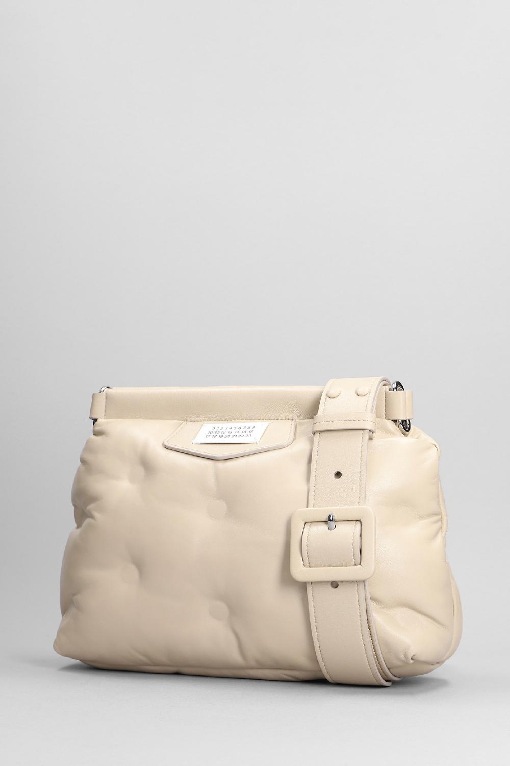 Deliberti Maison Margiela Borsa A Spalla Glam Slam In Pelle Beige Cod. 383025 - Deliberti The Luxury Shopping