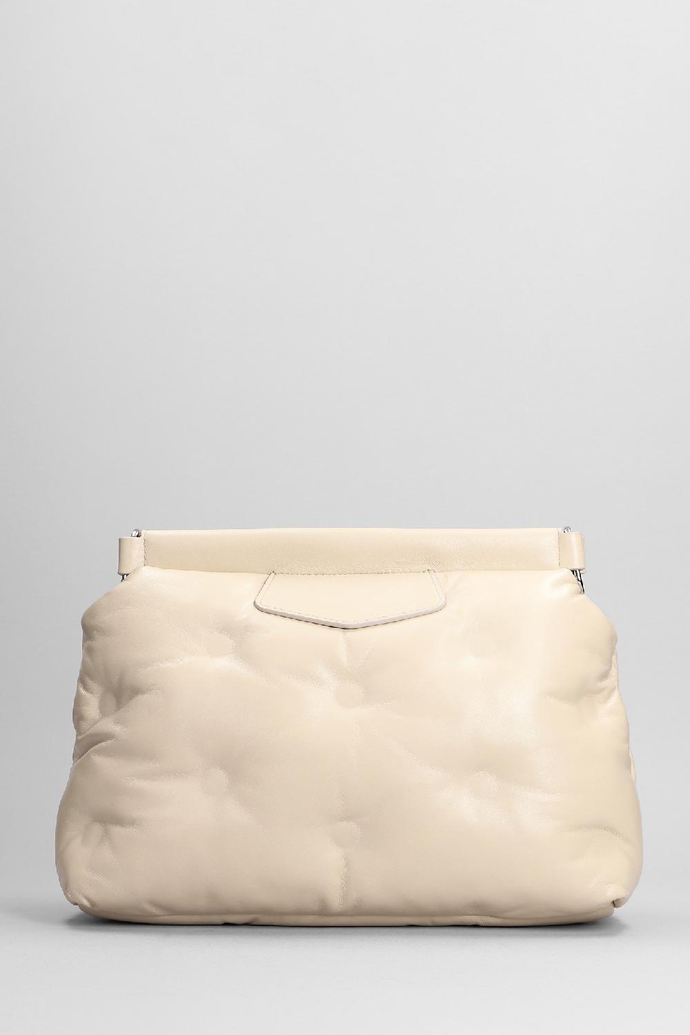 Deliberti Maison Margiela Borsa A Spalla Glam Slam In Pelle Beige Cod. 383025 - Deliberti The Luxury Shopping