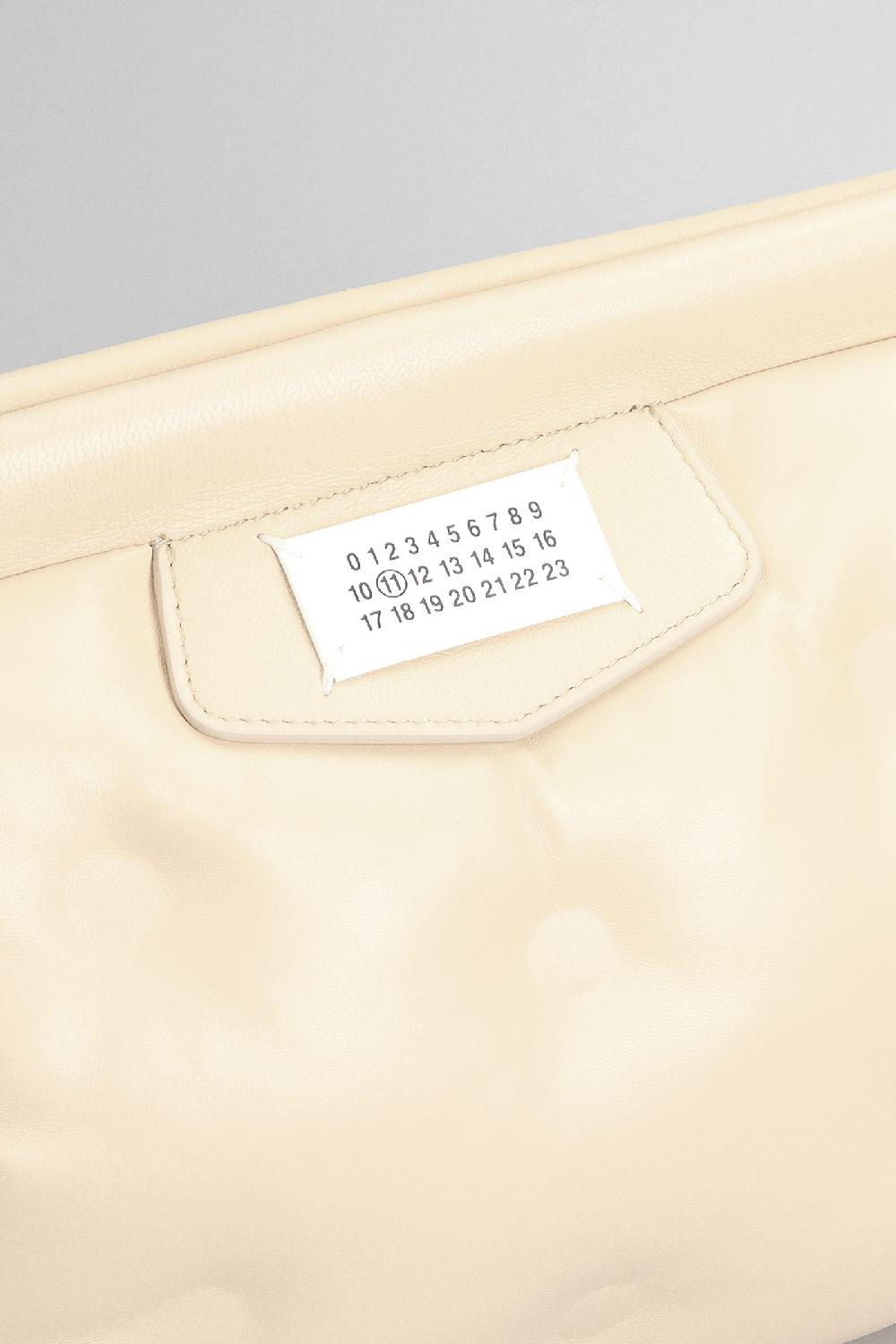 Deliberti Maison Margiela Borsa A Spalla Glam Slam In Pelle Beige Cod. 383025 - Deliberti The Luxury Shopping