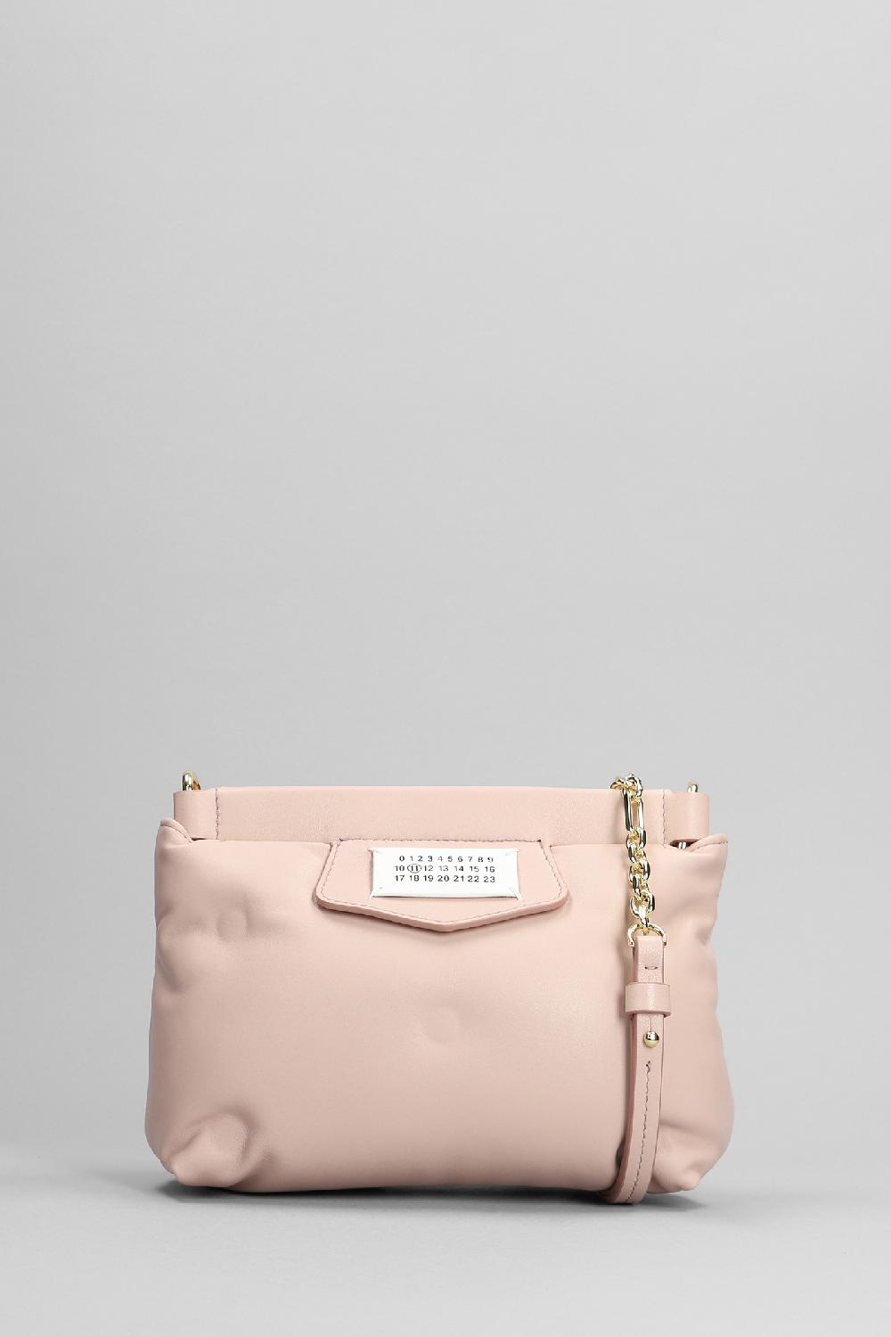 Deliberti Maison Margiela Borsa a spalla glam slam in pelle cipria cod. 383880 - Deliberti The Luxury Shopping