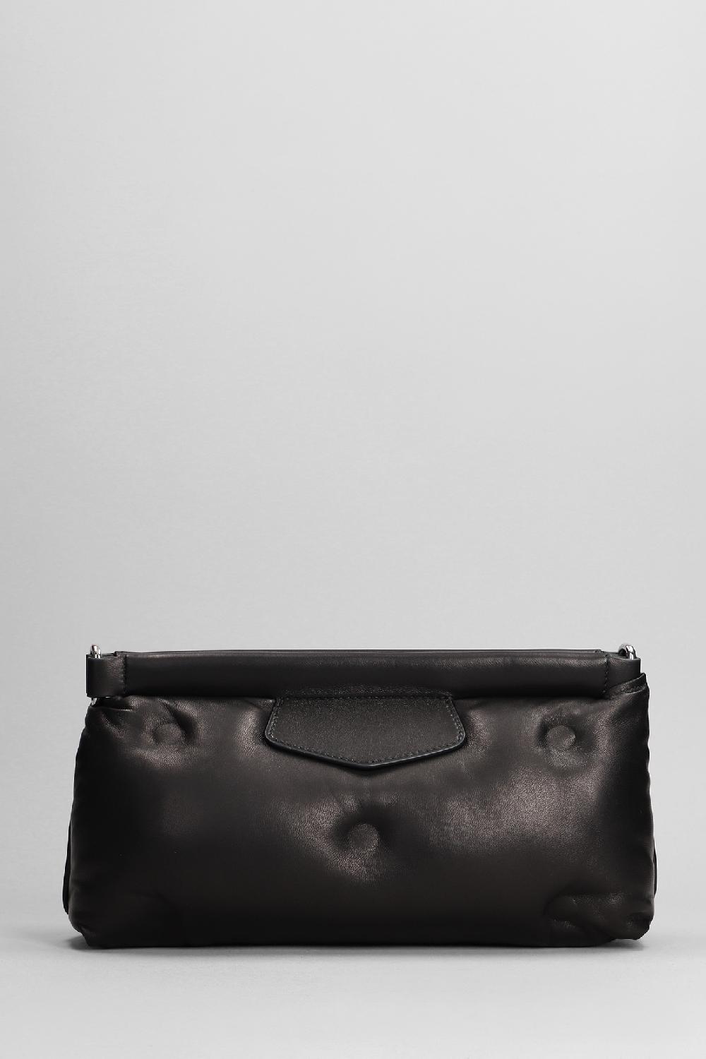 Deliberti Maison Margiela Borsa A Spalla Glam Slam In Pelle Nera Cod. 392935 - Deliberti The Luxury Shopping