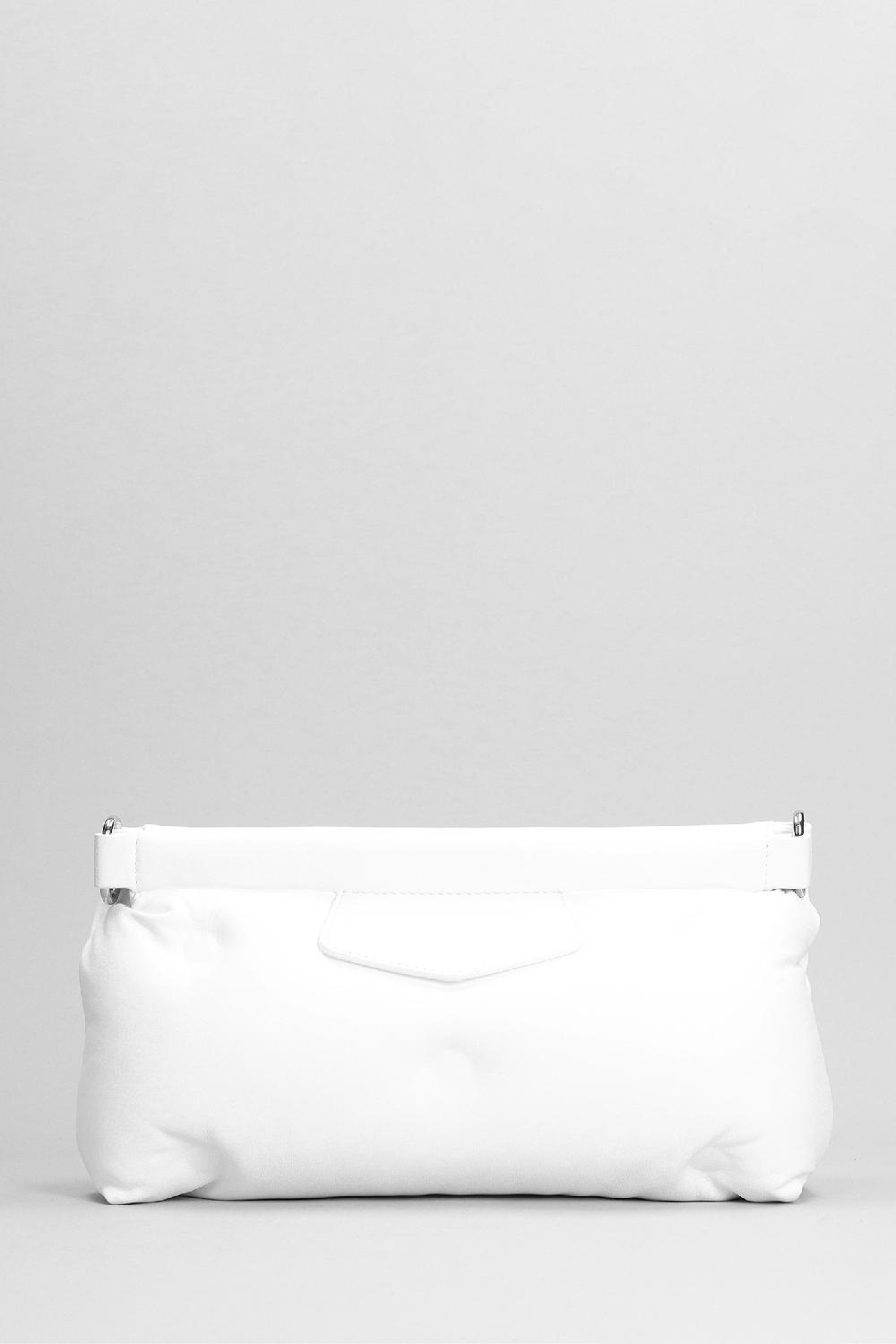 Deliberti Maison Margiela Borsa A Spalla Glam Slam In Pelle Bianca Cod. 382558 - Deliberti The Luxury Shopping