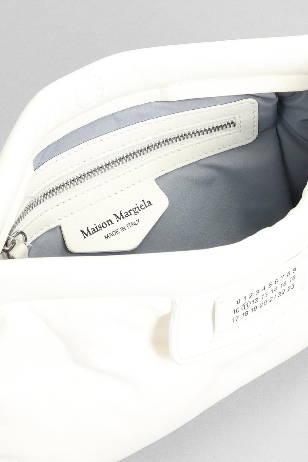 Deliberti Maison Margiela Borsa A Spalla Glam Slam In Pelle Bianca Cod. 382558 - Deliberti The Luxury Shopping