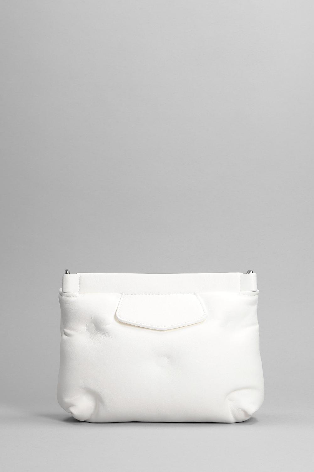 Deliberti Maison Margiela Borsa A Spalla Glam Slam In Pelle Bianca Cod. 368097 - Deliberti The Luxury Shopping