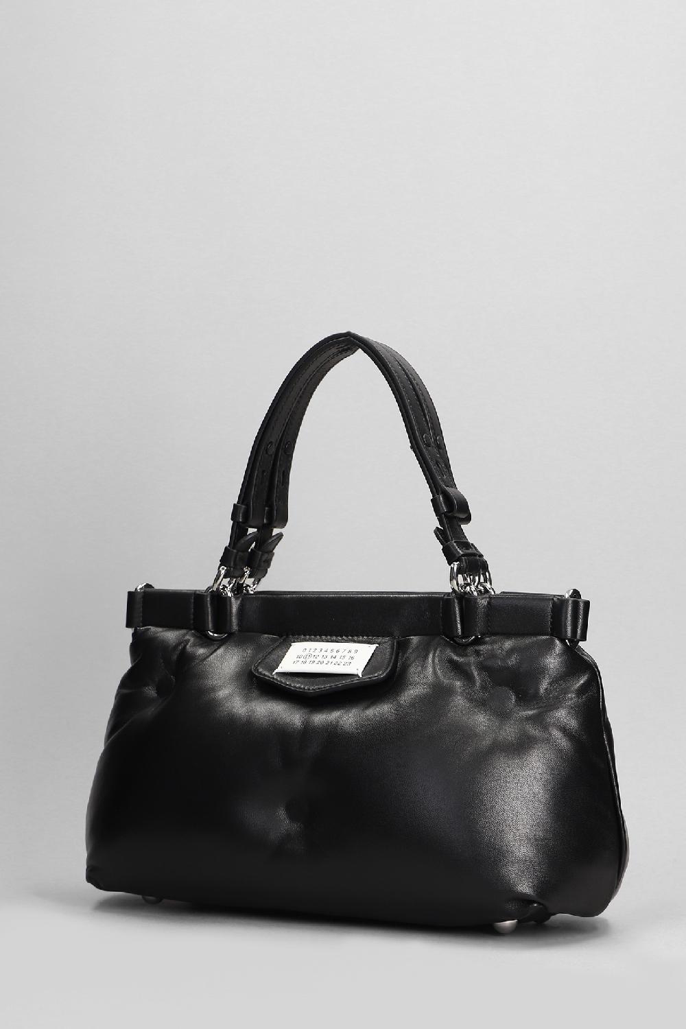 Deliberti Maison Margiela Borsa A Spalla Glam Slam In Pelle Nera Cod. 400908 - Deliberti The Luxury Shopping