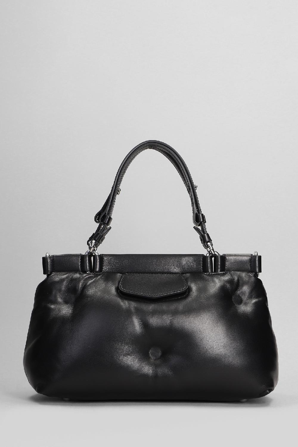 Deliberti Maison Margiela Borsa A Spalla Glam Slam In Pelle Nera Cod. 400908 - Deliberti The Luxury Shopping