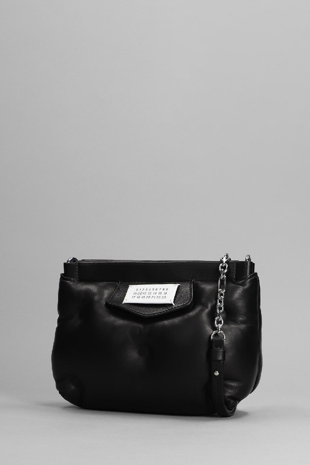 Deliberti Maison Margiela Borsa A Spalla Gran Slam In Pelle Nera Cod. 367854 - Deliberti The Luxury Shopping