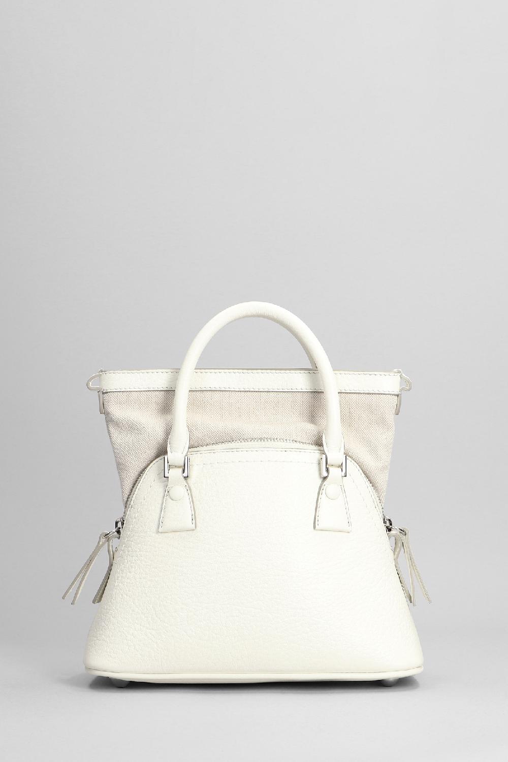 Deliberti Maison Margiela Borsa A Spalla In Pelle Bianca Cod. 373923 - Deliberti The Luxury Shopping
