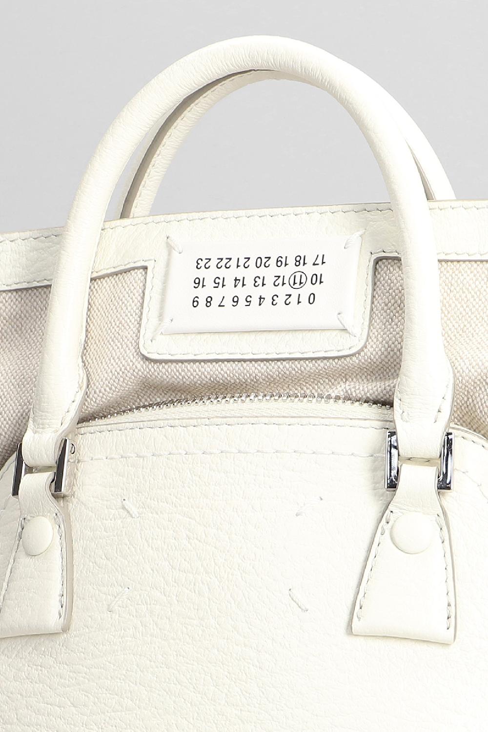 Deliberti Maison Margiela Borsa A Spalla In Pelle Bianca Cod. 373923 - Deliberti The Luxury Shopping