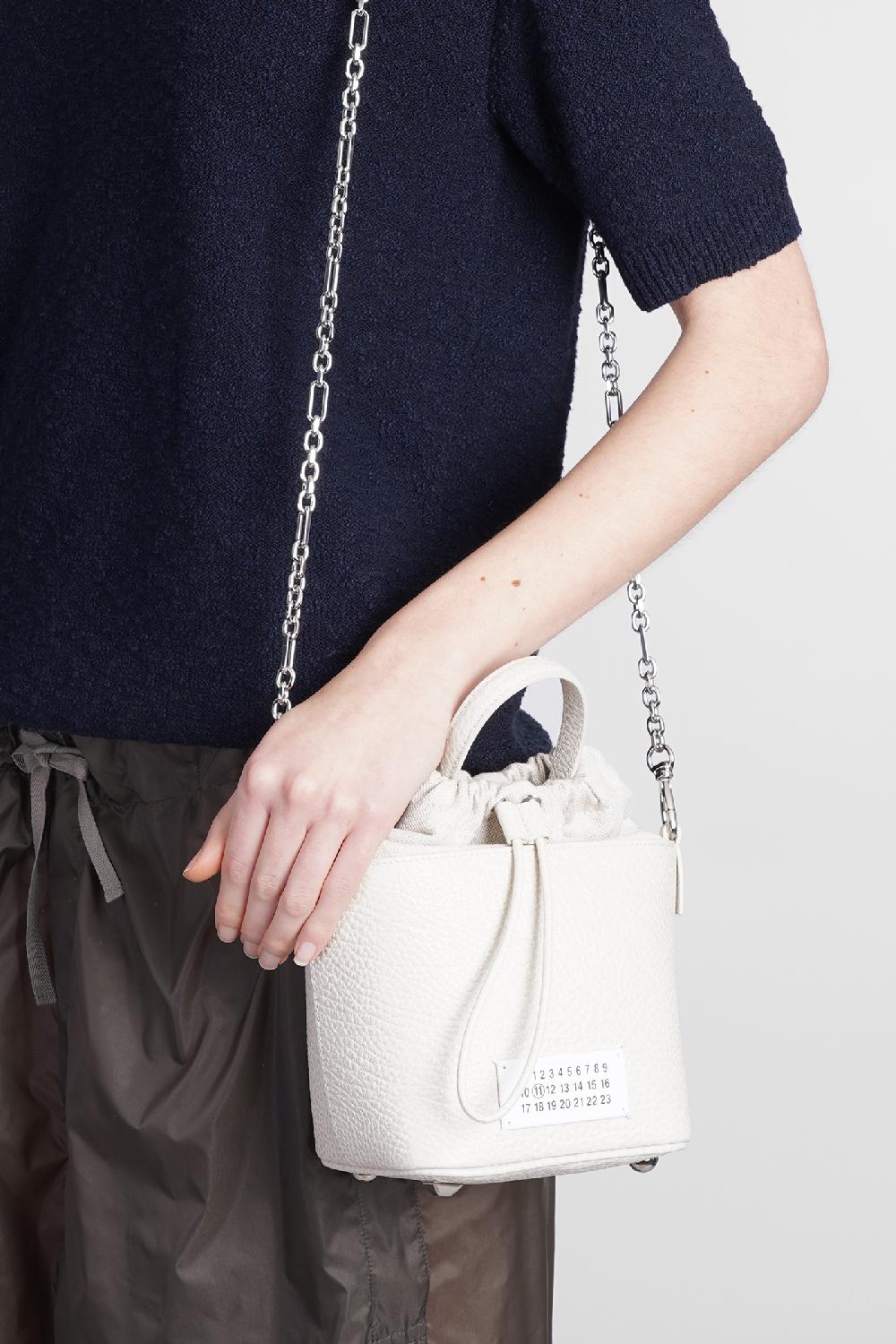 Deliberti Maison Margiela Borsa A Spalla In Pelle Bianca Cod. 367853 - Deliberti The Luxury Shopping