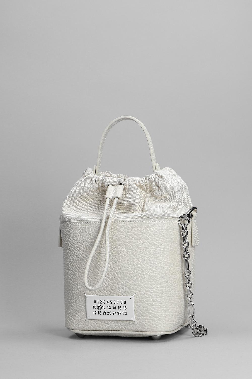 Deliberti Maison Margiela Borsa A Spalla In Pelle Bianca Cod. 367853 - Deliberti The Luxury Shopping