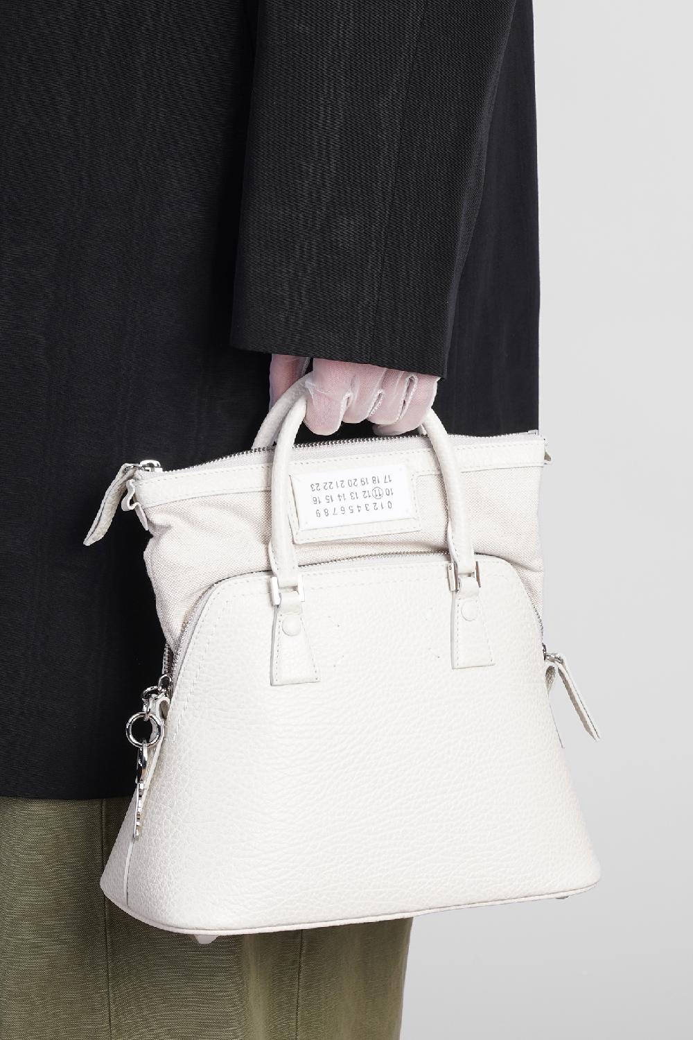 Deliberti Maison Margiela Borsa A Spalla In Pelle Bianca Cod. 368096 - Deliberti The Luxury Shopping