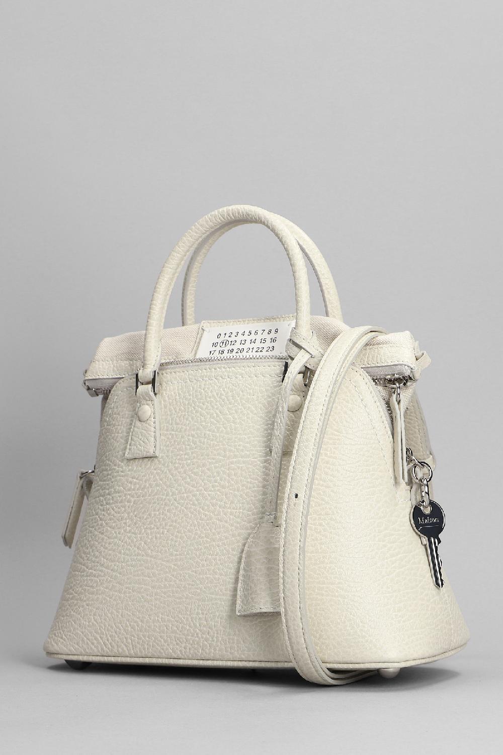 Deliberti Maison Margiela Borsa A Spalla In Pelle Bianca Cod. 368096 - Deliberti The Luxury Shopping