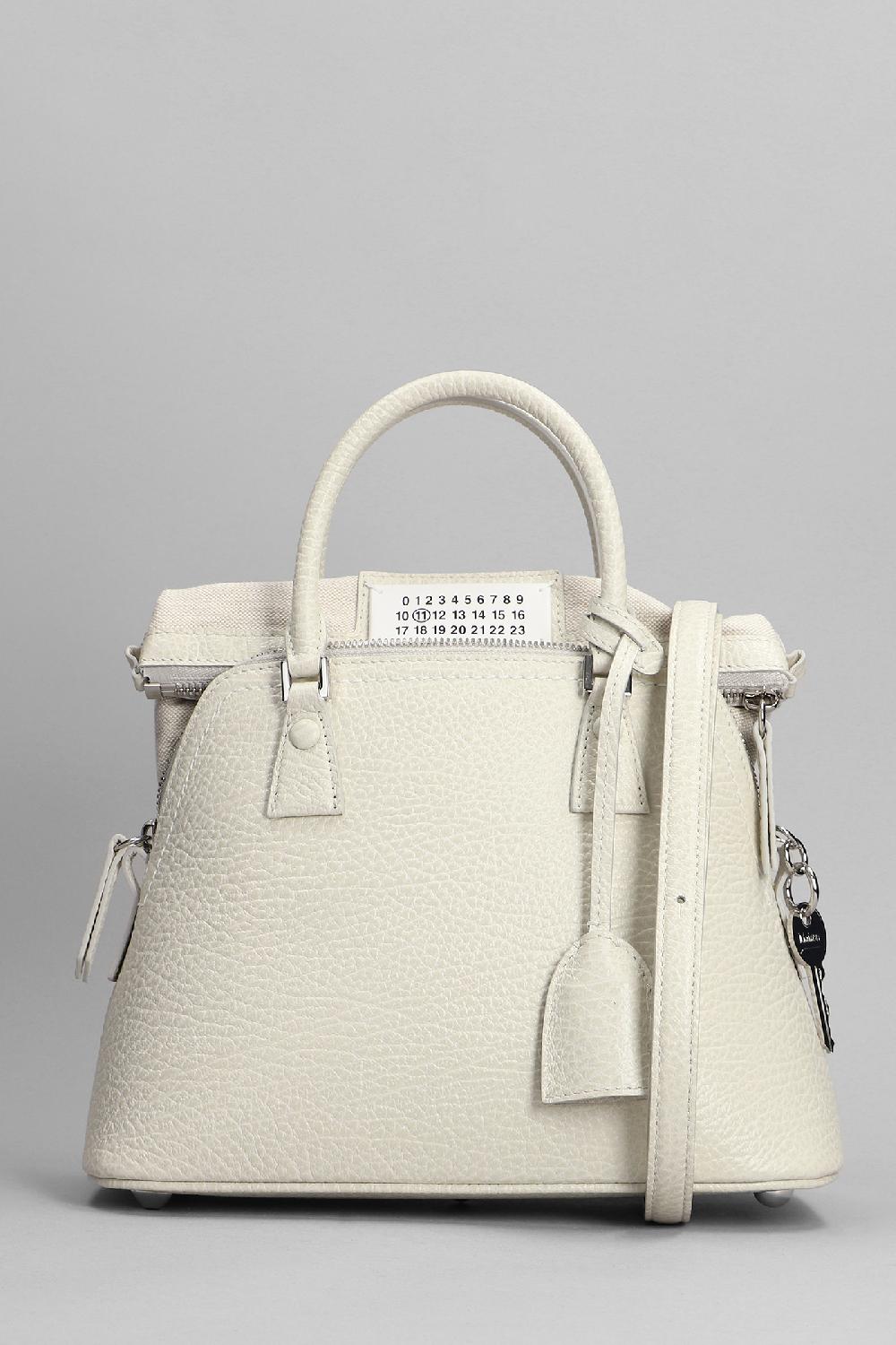 Deliberti Maison Margiela Borsa a spalla in pelle bianca cod. 368096 - Deliberti The Luxury Shopping
