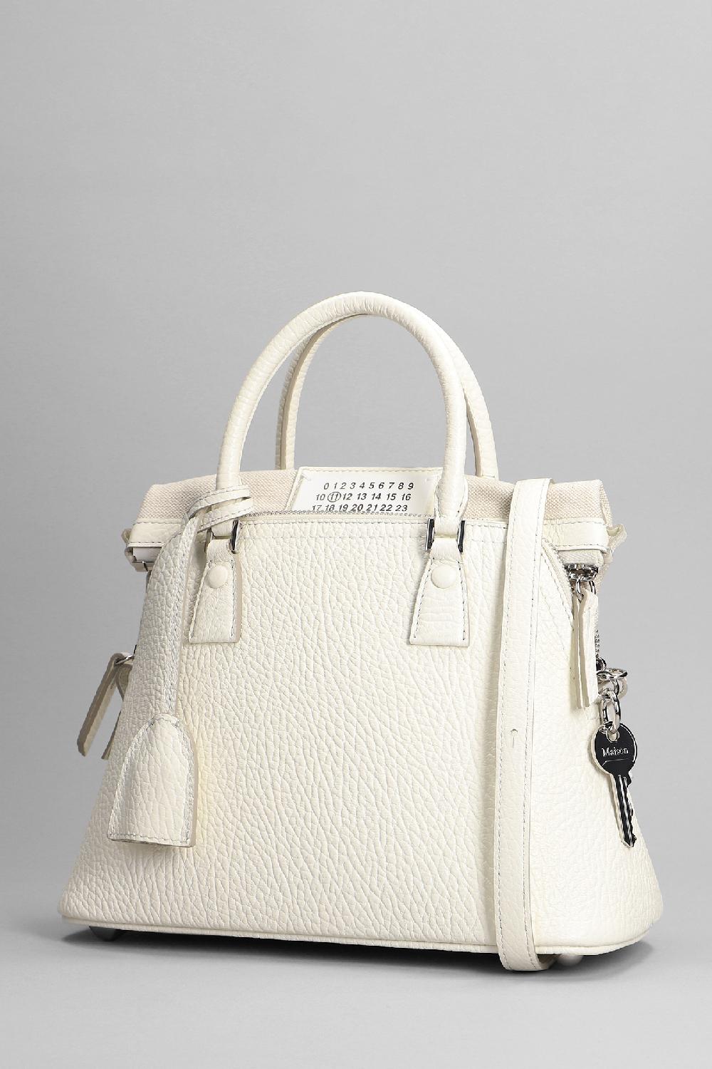 Deliberti Maison Margiela Borsa A Spalla In Pelle Bianca Cod. 368585 - Deliberti The Luxury Shopping