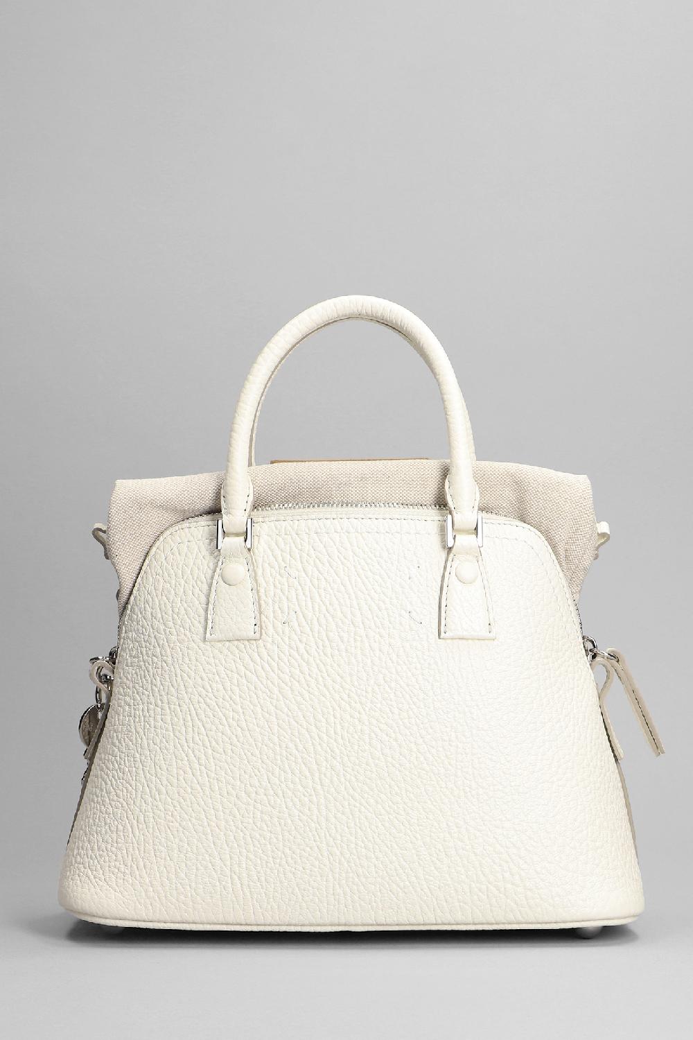 Deliberti Maison Margiela Borsa A Spalla In Pelle Bianca Cod. 368585 - Deliberti The Luxury Shopping