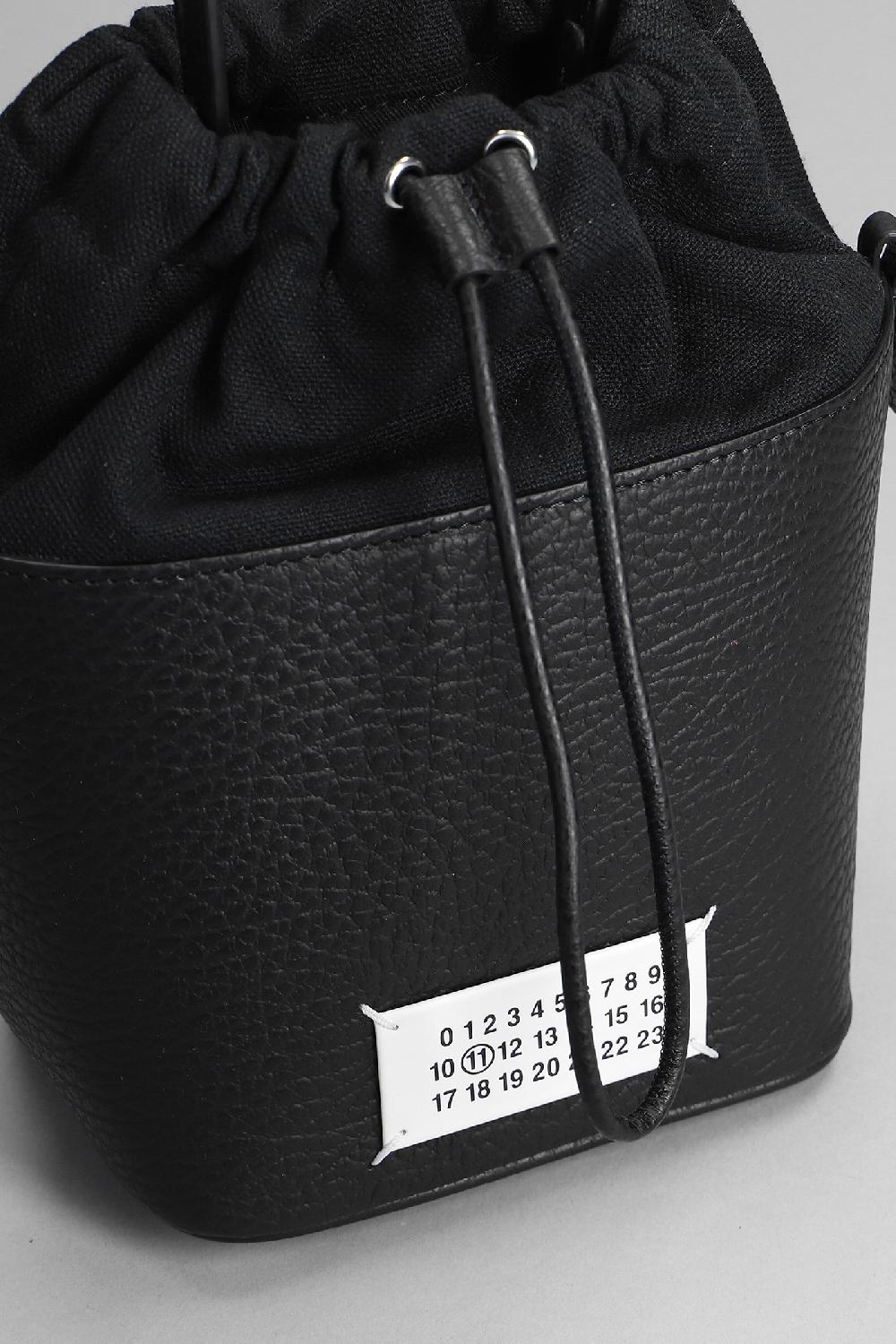 Deliberti Maison Margiela Borsa A Spalla In Pelle Nera Cod. 361192 - Deliberti The Luxury Shopping