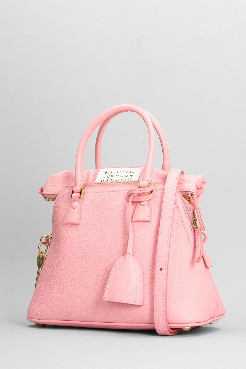 Deliberti Maison Margiela Borsa A Spalla In Pelle Rosa Cod. 383012 - Deliberti The Luxury Shopping