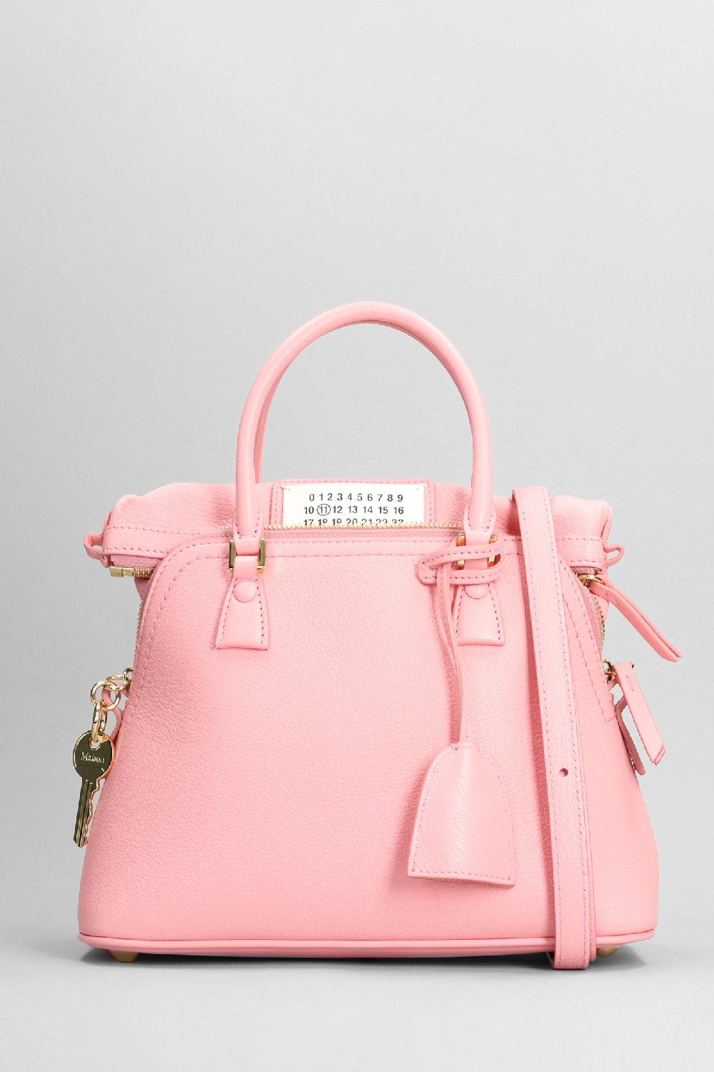 Deliberti Maison Margiela Borsa a spalla in pelle rosa cod. 383012 - Deliberti The Luxury Shopping