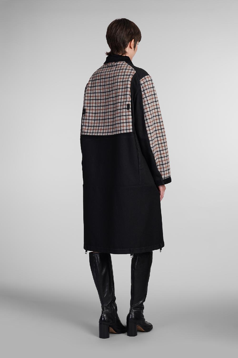 Deliberti Maison Margiela Cappotto In Lana Nera Cod. 408635 - Deliberti The Luxury Shopping