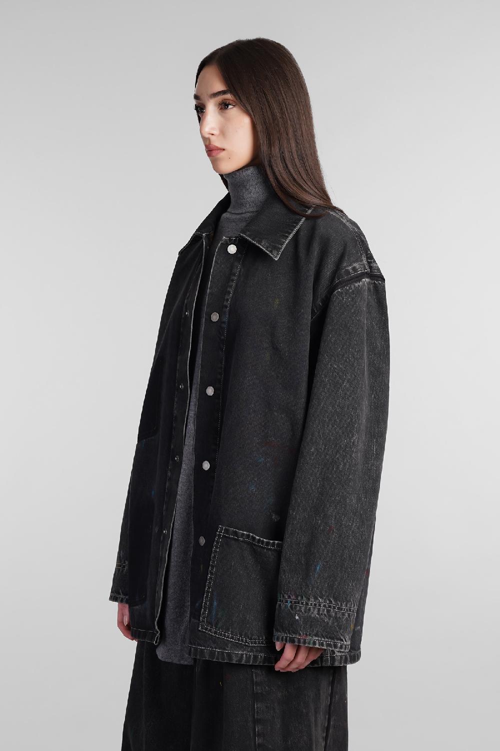Deliberti Maison Margiela Giacche Denim In Denim Nero Cod. 409259 - Deliberti The Luxury Shopping