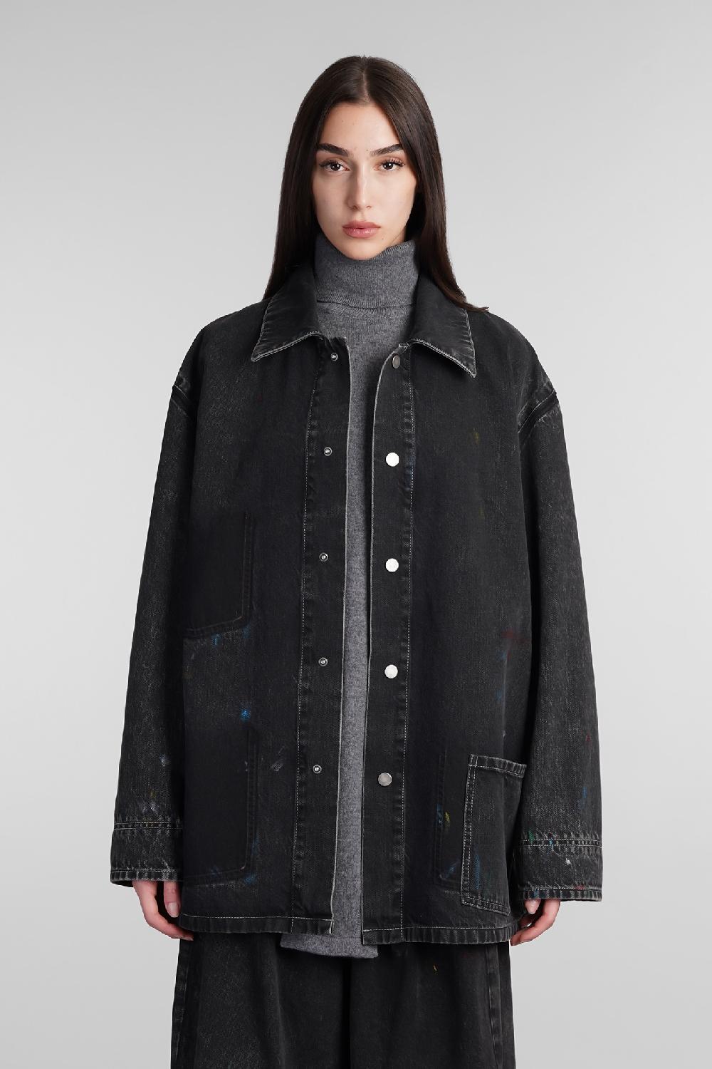Deliberti Maison Margiela Giacche denim in denim nero cod. 409259 - Deliberti The Luxury Shopping
