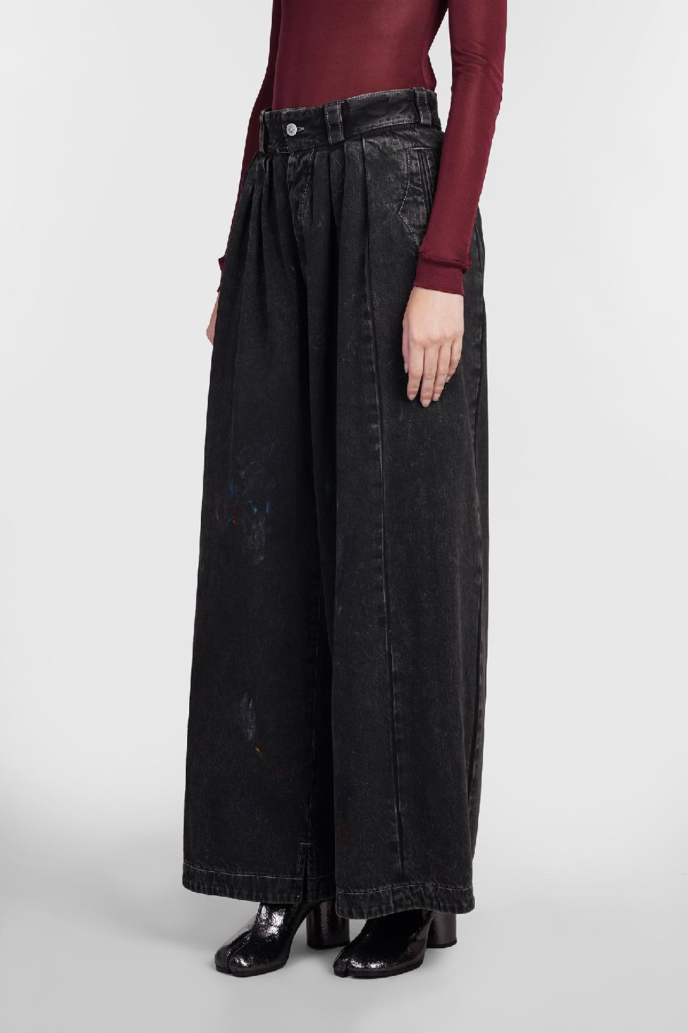 Deliberti Maison Margiela Jeans In Cotone Nero Cod. 406337 - Deliberti The Luxury Shopping