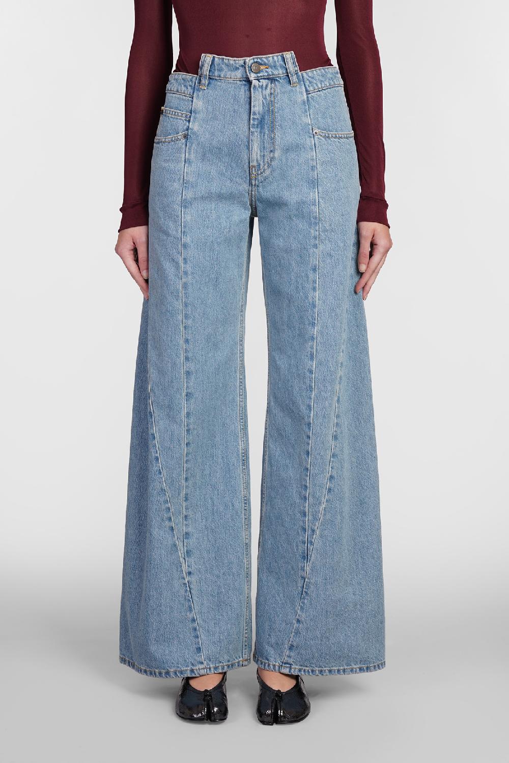 Deliberti Maison Margiela Jeans in denim blu cod. 383872 - Deliberti The Luxury Shopping