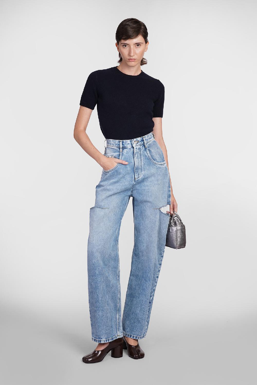 Deliberti Maison Margiela Jeans In Denim Blu Cod. 406302 - Deliberti The Luxury Shopping