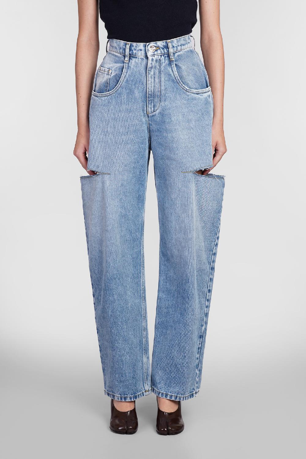 Deliberti Maison Margiela Jeans in denim blu cod. 406302 - Deliberti The Luxury Shopping