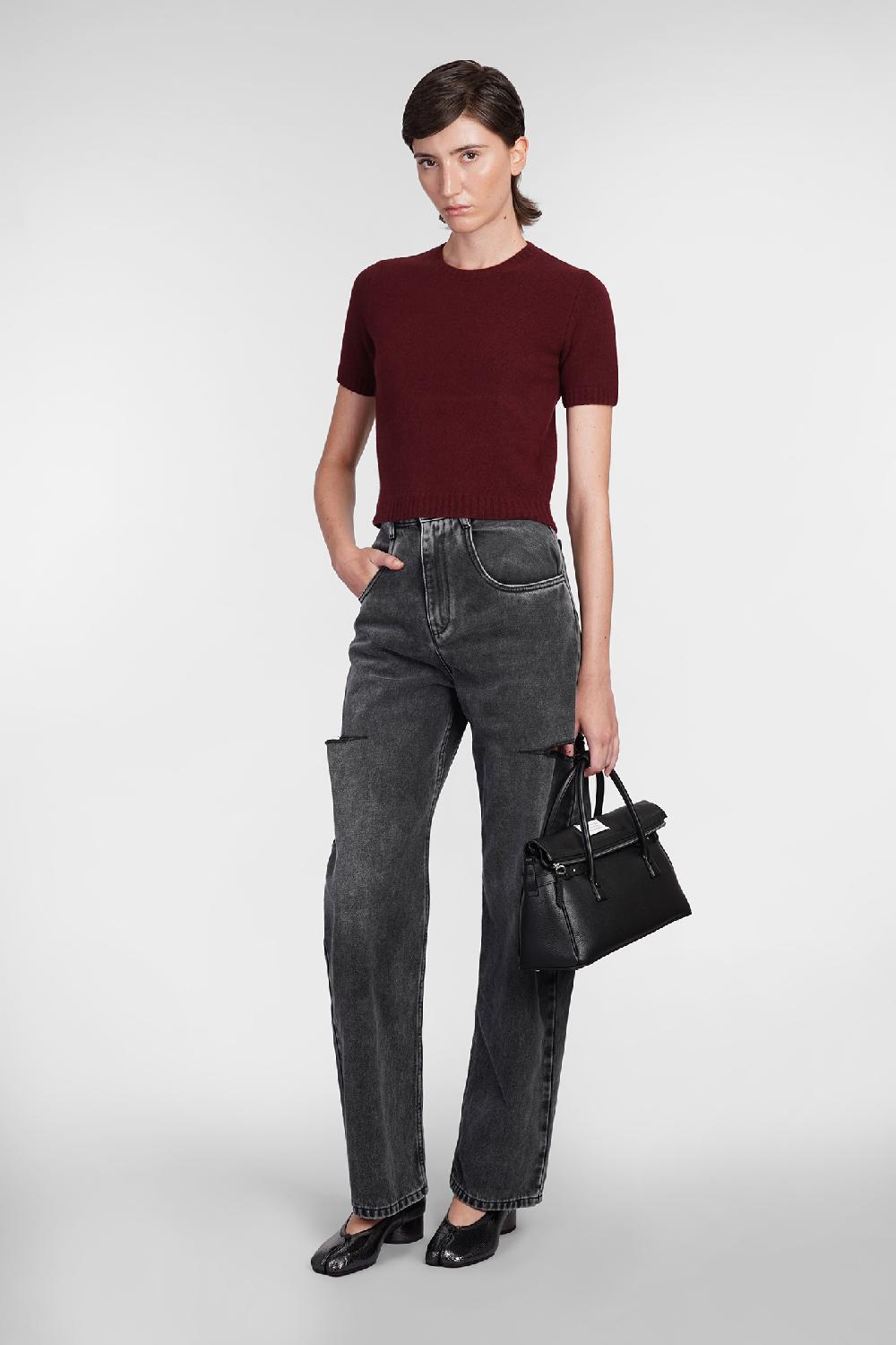 Deliberti Maison Margiela Jeans In Denim Nero Cod. 406303 - Deliberti The Luxury Shopping