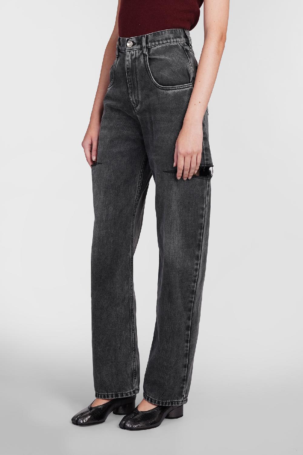 Deliberti Maison Margiela Jeans In Denim Nero Cod. 406303 - Deliberti The Luxury Shopping