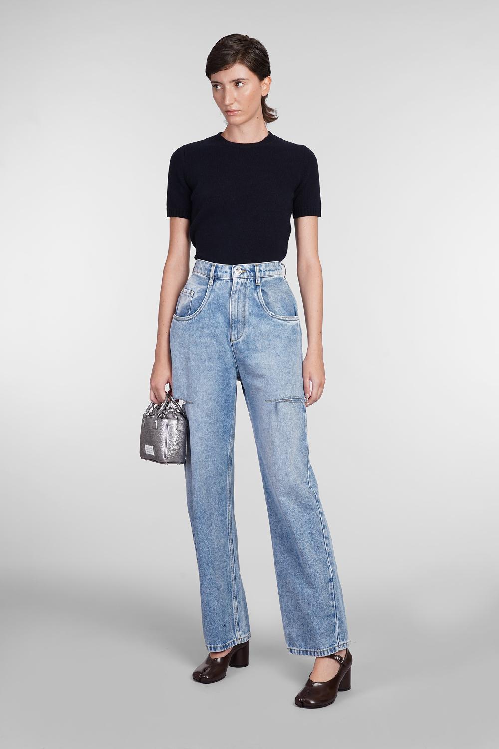 Deliberti Maison Margiela Maglia In Lana Blu Cod. 406329 - Deliberti The Luxury Shopping