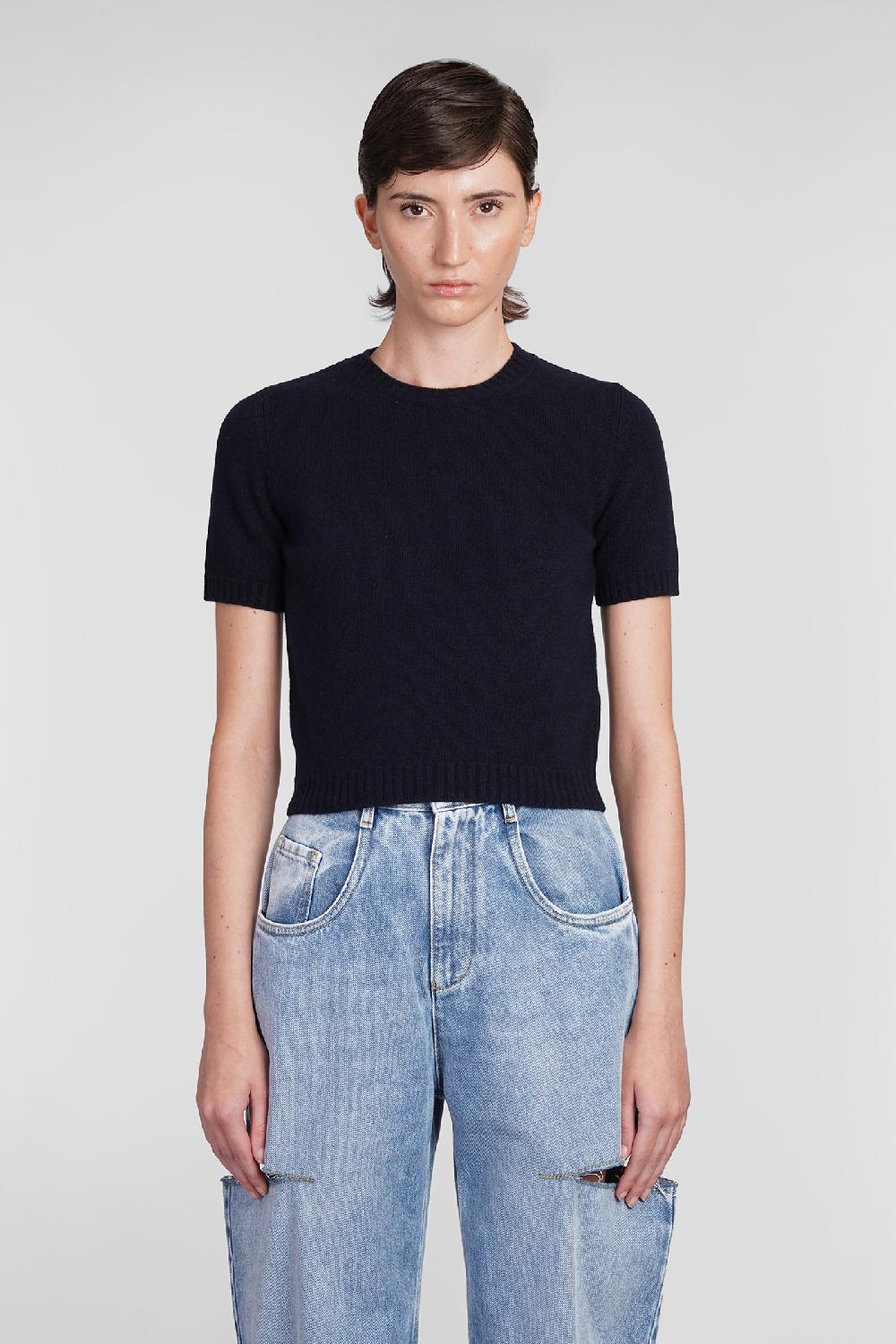 Deliberti Maison Margiela Maglia in lana blu cod. 406329 - Deliberti The Luxury Shopping