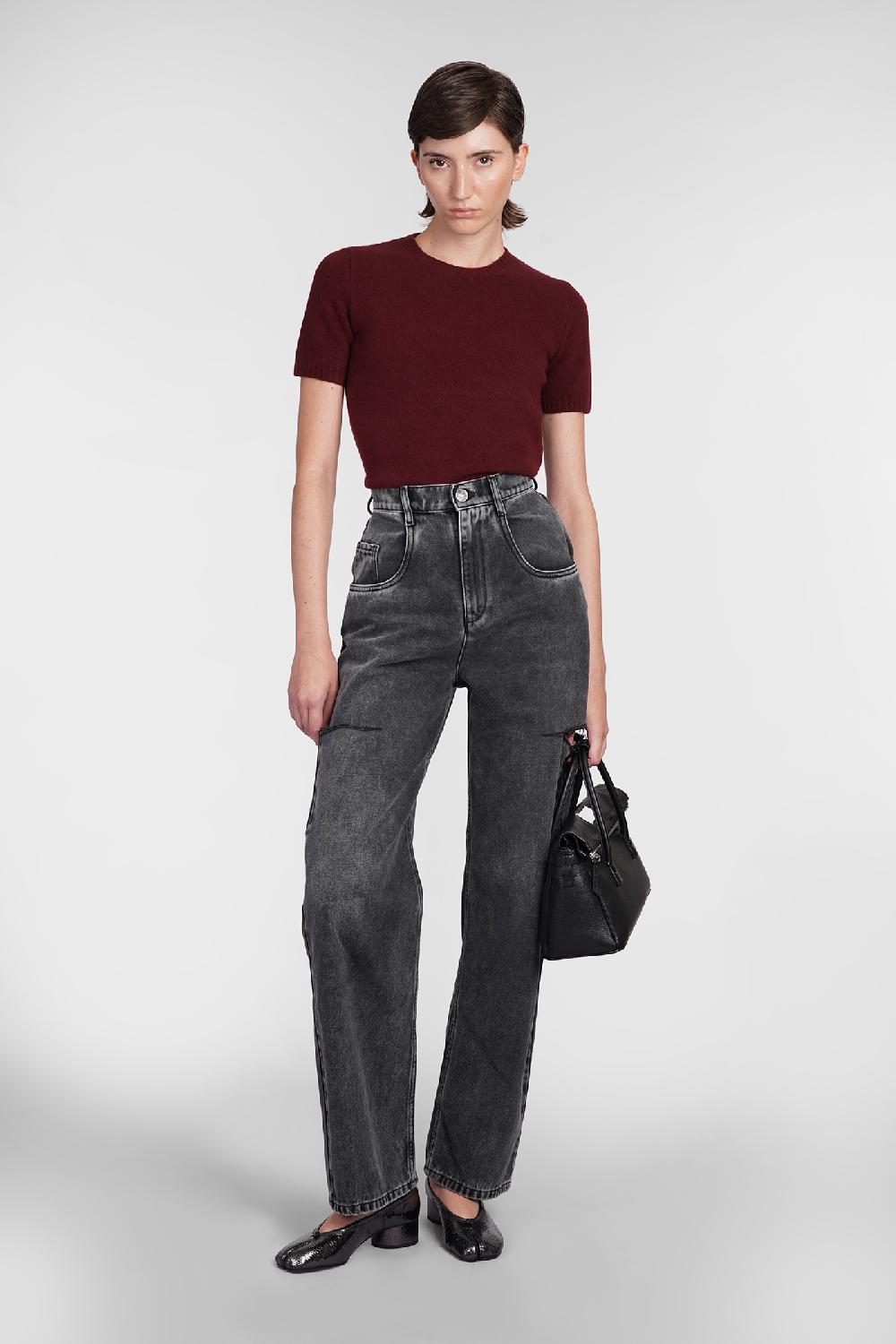 Deliberti Maison Margiela Maglia In Lana Bordeaux Cod. 406328 - Deliberti The Luxury Shopping