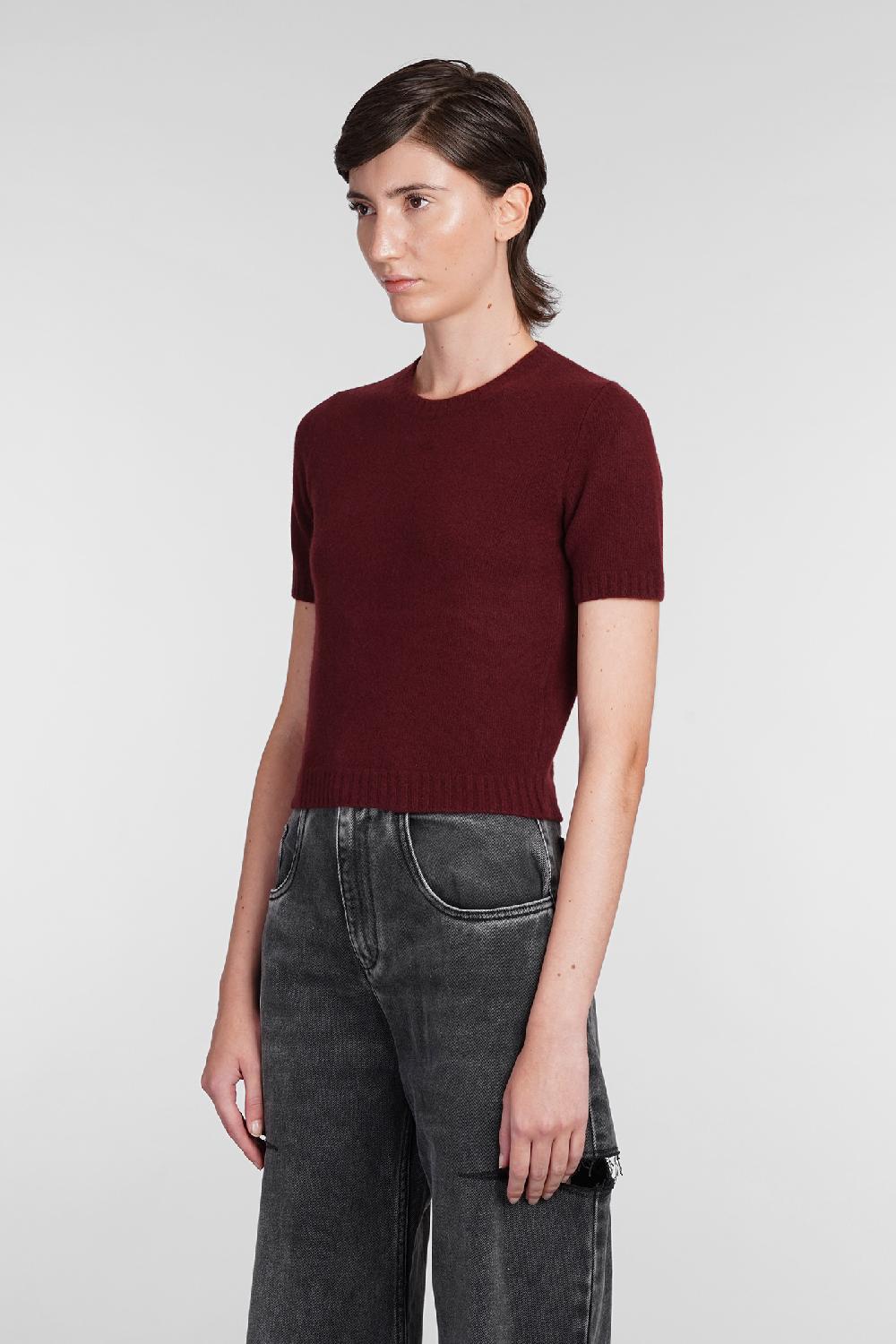 Deliberti Maison Margiela Maglia In Lana Bordeaux Cod. 406328 - Deliberti The Luxury Shopping