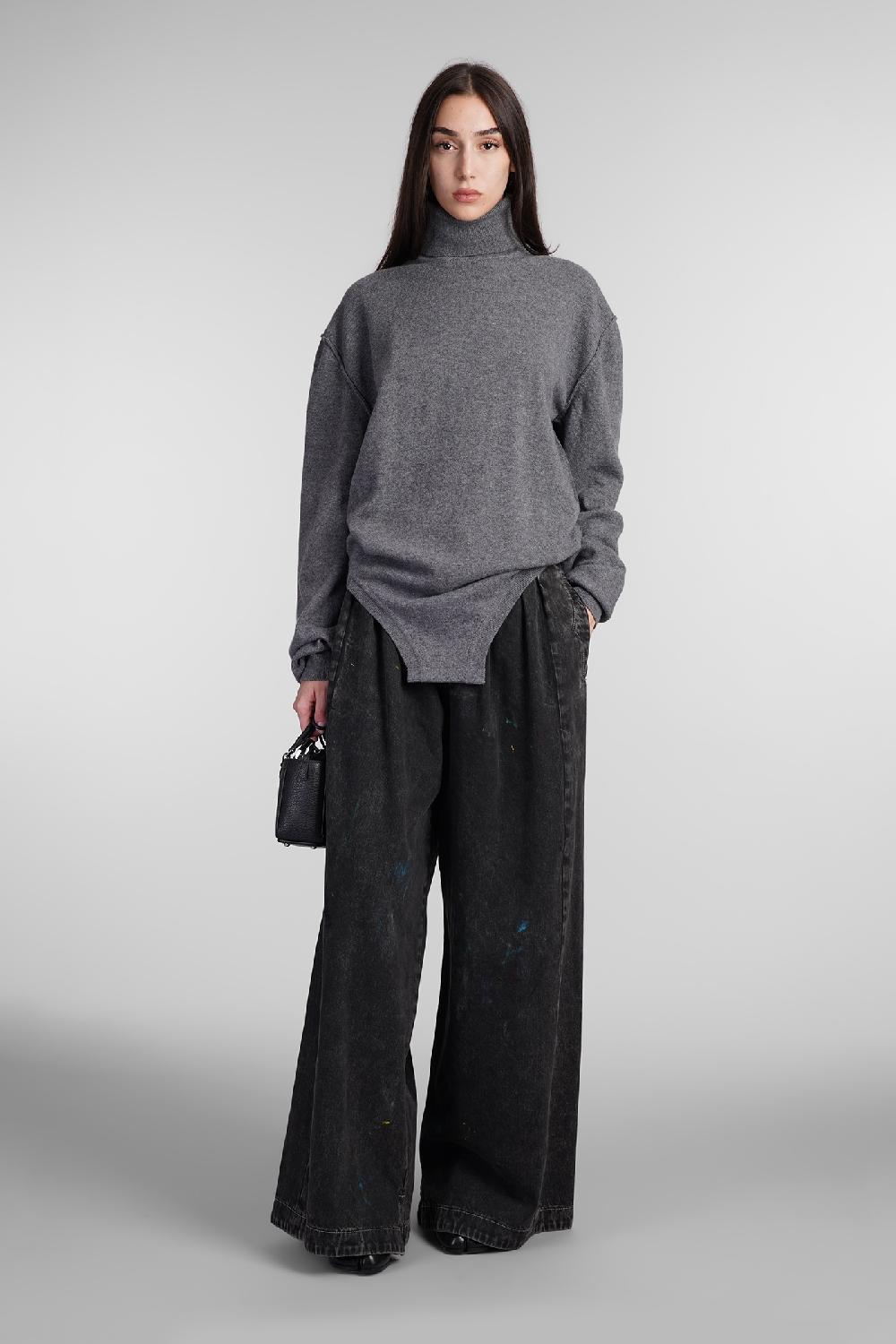 Deliberti Maison Margiela Maglia In Lana Grigia Cod. 408634 - Deliberti The Luxury Shopping