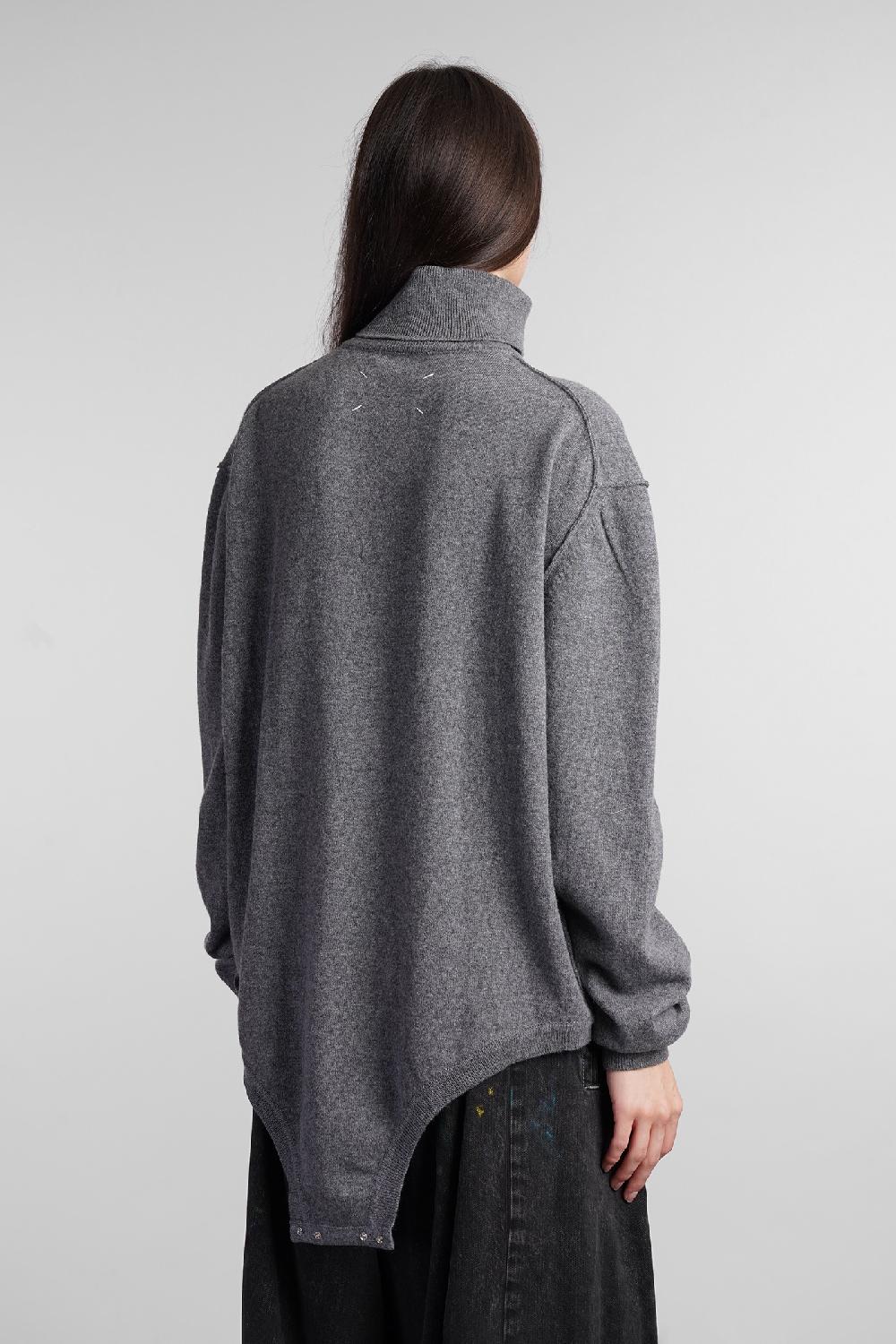 Deliberti Maison Margiela Maglia In Lana Grigia Cod. 408634 - Deliberti The Luxury Shopping