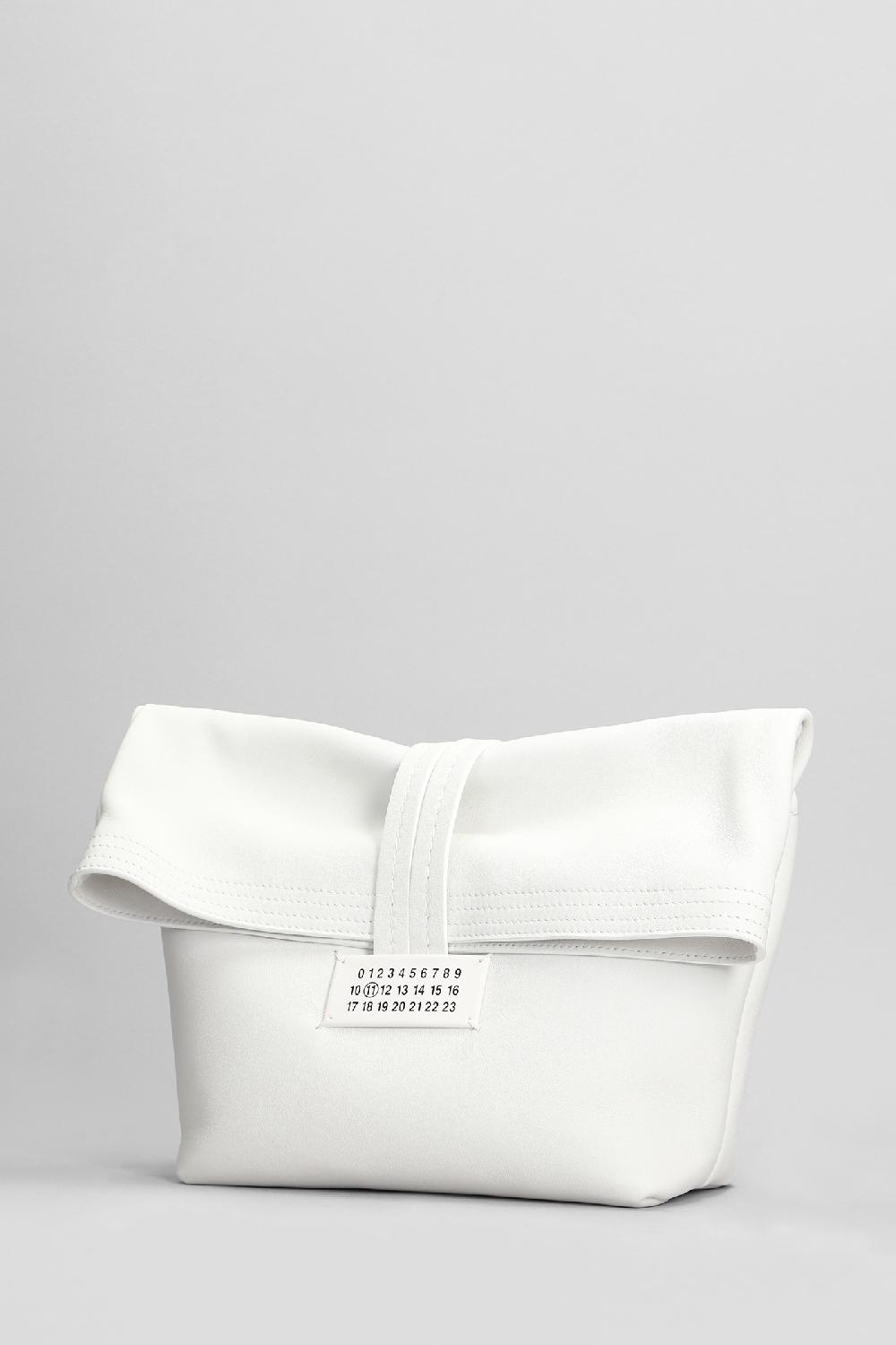 Deliberti Maison Margiela Pochette In Pelle Bianca Cod. 400910 - Deliberti The Luxury Shopping