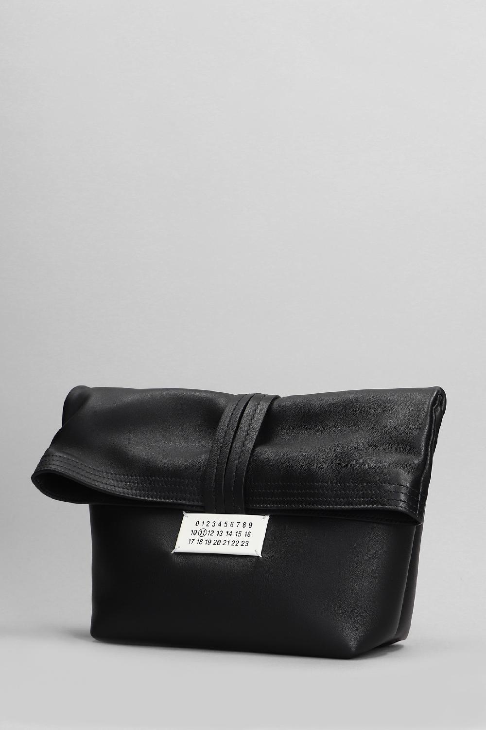 Deliberti Maison Margiela Pochette In Pelle Nera Cod. 400906 - Deliberti The Luxury Shopping