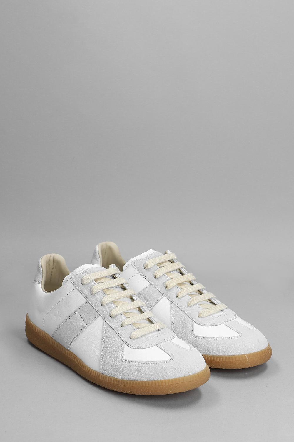 Deliberti Maison Margiela Sneakers Replica In Pelle Bianca Cod. 319061 - Deliberti The Luxury Shopping